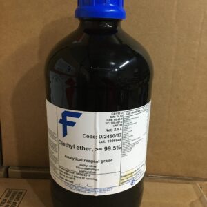 Diethyl ether, 99.5+%, for analysis, stabilized with BHT