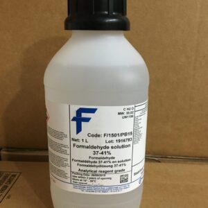 Formaldehyde, extra pure, solution 37-41%, SLR grade